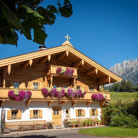 Haus Strobler Leilighet Going am Wilden Kaiser Eksteriør bilde