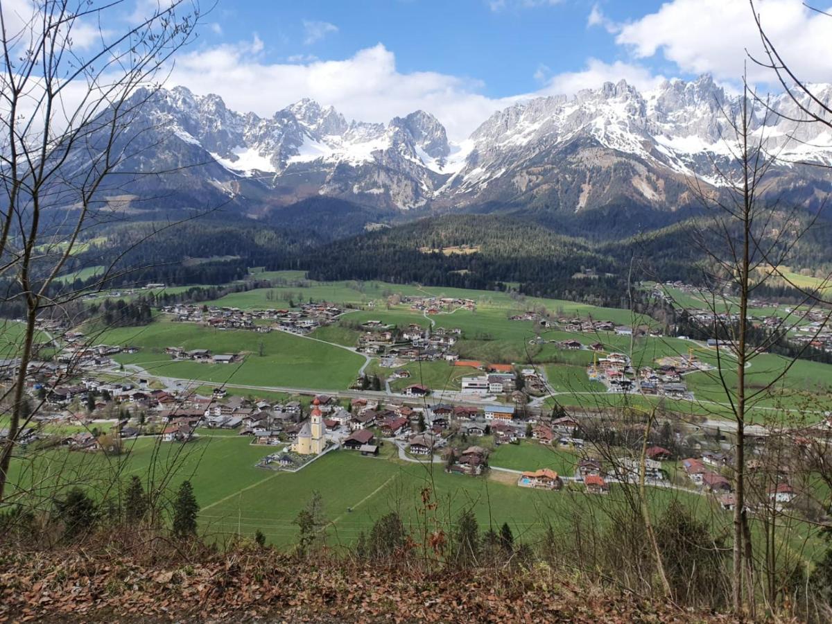 Haus Strobler Leilighet Going am Wilden Kaiser Eksteriør bilde