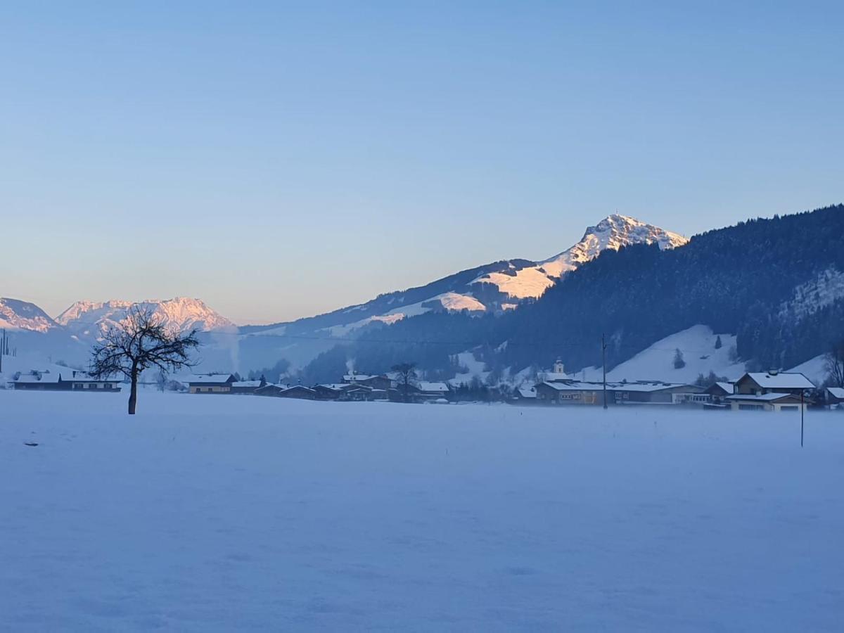 Haus Strobler Leilighet Going am Wilden Kaiser Eksteriør bilde